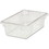 Rubbermaid Commercial 3-1/2 Gallon Clear Food/Tote Box, RCP330900CLR, Price/EA