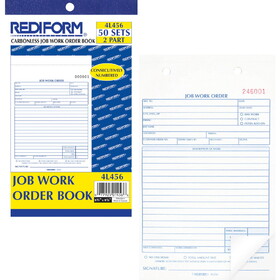Rediform 2-part Job Work Order Book