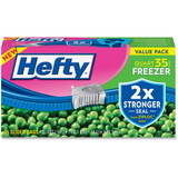 Hefty Quart Freezer Slider Bags, RFPR82235CT