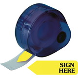 Redi-Tag Sign Here Removable Flags In Dispenser, RTG81014
