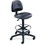 Safco Precision Extended Height Drafting Chair, Black - Vinyl Vinyl Black Seat - Black Frame - 26" x 24" x 33" Overall Dimension, Price/EA