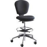 Safco Metro Extended Height Chair, Acrylic Black Seat - 26