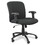 Safco Big & Tall Executive Mid-Back Chair, Black - Foam Black, Polyester Seat - Black Frame, Price/EA