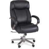 Safco Big & Tall Leather High-Back Task Chair, SAF3502BL