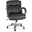 Safco Big &amp; Tall Leather Mid-Back Task Chair, SAF3504BL, Price/EA