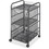 Safco Onyx Double Mesh Mobile File Cart, SAF5212BL