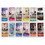 Safco 12 Pamphlet Pocket Display Rack, 20.4" Height x 30" Width x 2" Depth - 12 Pocket(s) - Plastic - Clear, Price/EA