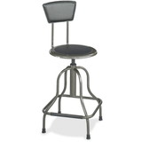 Safco Diesel High Base Stool With Back