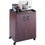 Safco Mobile Refreshment Utility Cart, 1 Shelf - 200 lb Capacity - 4 x 2" Caster - Wood - 23" x 18" x 31" - Mahogany, Price/EA