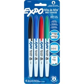 Expo SAN2134341 Vis-&#224;-Vis Wet-Erase Markers