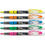 Sharpie Pen-style Liquid Highlighters, Narrow Marker Point Type - Chisel Marker Point Style - Yellow, Pink, Orange, Green, Blue, Purple Ink - 5 / Set, Price/ST