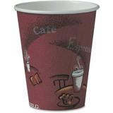 Solo Bistro Design Disposable Paper Cups, SCC378SI0041CT