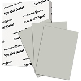Springhill 8.5x11 Laser Printable Multipurpose Card Stock - Gray