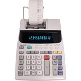Sharp EL1801V Serial Printer Calculator, 12 Character(s) - Fluorescent - Power Adapter Powered - 10.1