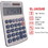 Sharp Calculators EL-240SAB 8-Digit Handheld Calculator, Price/EA