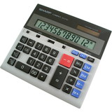 Sharp QS2130 Commercial Display CalculatorQS2130 Commercial Display Calculator, 1 Line(s) - 12 Character(s) - LCD - Battery/Solar Powered - 0.7