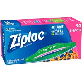 Ziploc Snack Size Storage Bags