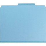 Smead SafeSHIELD 2/5 Tab Cut Letter Recycled Classification Folder, SMD13730