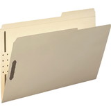 Smead Fastener File Folder, 2 Fasteners, Reinforced 2/5-Cut Tab Right Position, Guide Height, Legal Size, Manila, 50 per Box (19587)