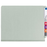 Smead 1/3 Tab Cut Letter Recycled Classification Folder, SMD26810