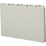 Smead Pressboard Guides, Plain 1/5-Cut Tab, Daily (1-31), Legal Size, Gray/Green, 31 per Set (52369)