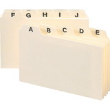 Smead Card Guides with Alphabetic Tab, SMD56076