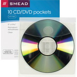 Smead Self-Adhesive CD/DVD Pockets