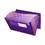 Smead 70879 Purple Poly Ultracolor Expanding Files, 9.25" Width x 13" Length Sheet Size - 0.87" Expansion - 12 Pockets - 12 Dividers - Polypropylene - Purple - 1 Each, Price/EA