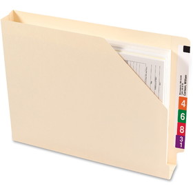 Smead Shelf-Master Straight Tab Cut Letter Recycled File Jacket