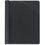 Smead 87453 Black Clear Front Report Covers, Letter - 8.50" Width x 11" Length Sheet Size - 3 Fastener - 0.50" Folder Fastener Capacity - Vinyl - Black, Clear - 25 / Box, Price/BX