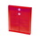 Smead Poly Envelope, 1-1/4" Expansion, String-Tie Closure, Top Load, Letter Size, Red, 5 per Pack (89547), Price/PK