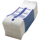 Sparco $100 Bill Strap, 1000 Wrap(s) - Kraft - Blue