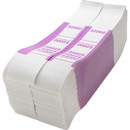 Sparco $2000 Bill Strap, 1000 Wrap(s) - Kraft - Violet