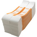 Sparco $50 Bill Strap, 1000 Wrap(s) - Kraft - Orange