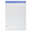 Sparco SPRW10113HP Sparco 3-Hole Punch Legal/Wide Ruled Pads, 50 Sheet - 16 lb - 8.50" x 11.75" - 1 Each - White Paper, Price/EA