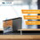 QuickFit Landscape Round Ring View Binder for Spreadsheets, STW95011L