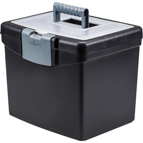 Storex Portable File Box, STX61502U01C