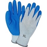 Safety Zone SZNGRSLXLCT Blue/Gray Coated Knit Gloves