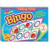 Trend Telling Time Bingo Game