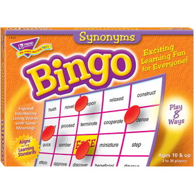 Trend Synonyms Bingo Game