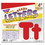 Trend Red 4" Casual Combo Ready Letters Set, Price/PK