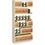Tennsco Shelf Add-on Unit, 36" x 12" x 88" - Steel - 7 x Shelf(ves) - Letter - Sand, Price/EA