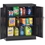 Tennsco Counter-High Storage Cabinet, 36" x 18" x 42" - Security Lock - Black, Price/EA