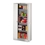 Tennsco Full-Height Deluxe Storage Cabinet, 36" x 24" x 78" - Steel - Security Lock, Leveling Glide - Light Gray, Price/EA