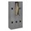 Tennsco Double-Tier Locker, - Bolt(s)72" x 36" x 18" - Medium Gray, Price/EA
