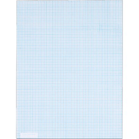 TOPS 8 x 8 Ruled Quadrille Pads - Letter