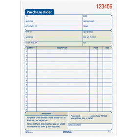 TOPS Carbonless 2-Part Purchase Order Books, TOP46140