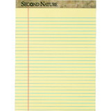 TOPS Second Nature Ruled Canary Writing Pads