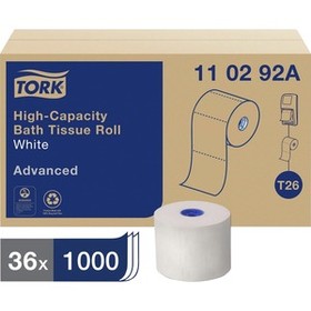 Tork High-Capacity Toilet Paper Roll White T26