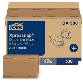 Tork Xpressnap&#174; White Dispenser Napkin N4